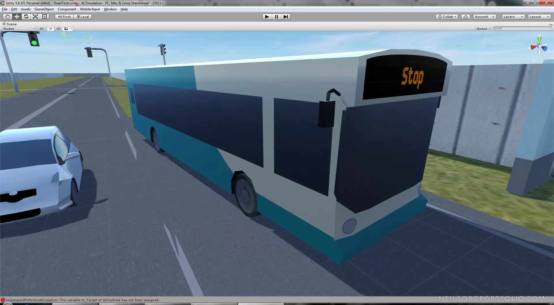 Traffic AI Project - Bus