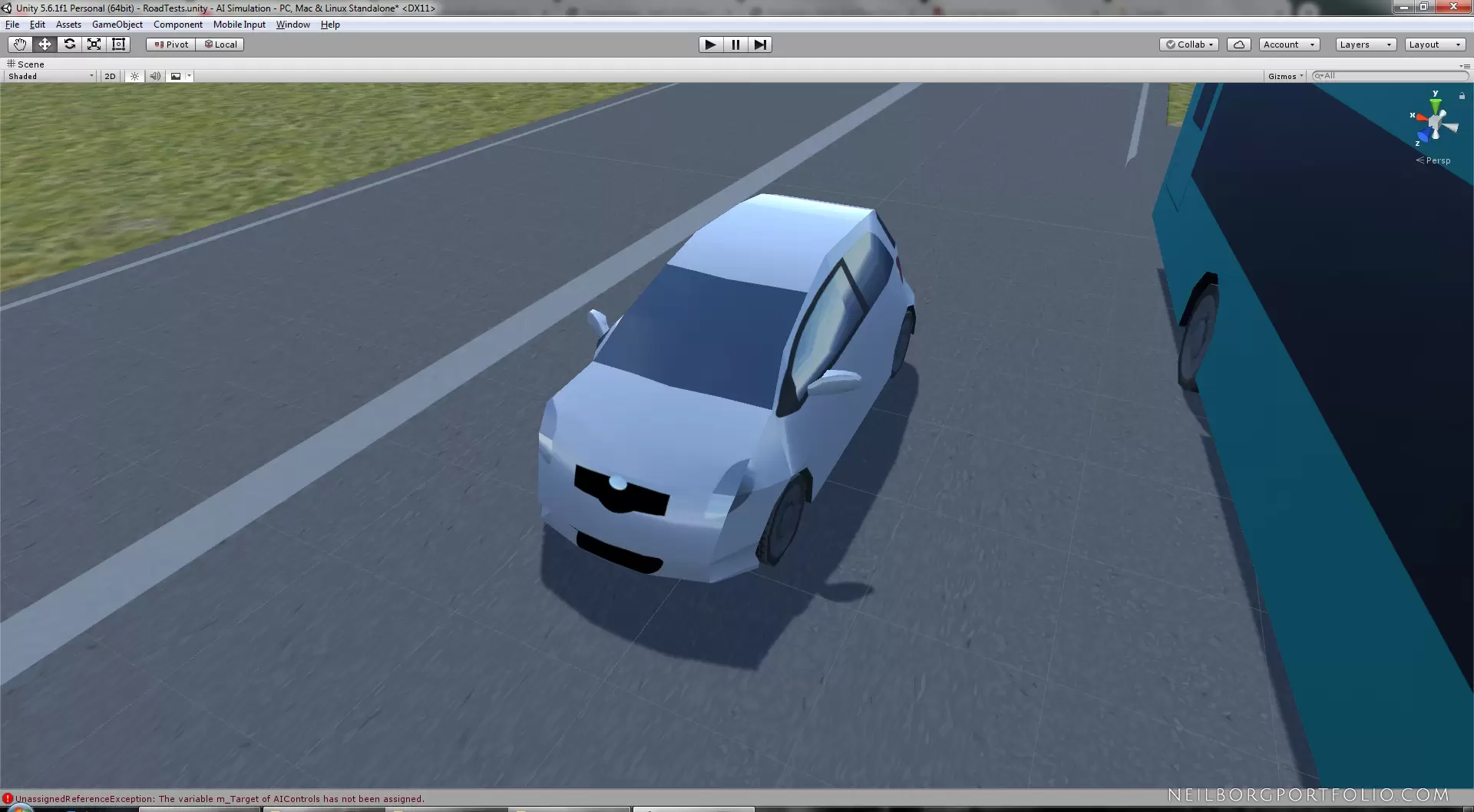 Traffic AI Project - 'Vitz' Type Car