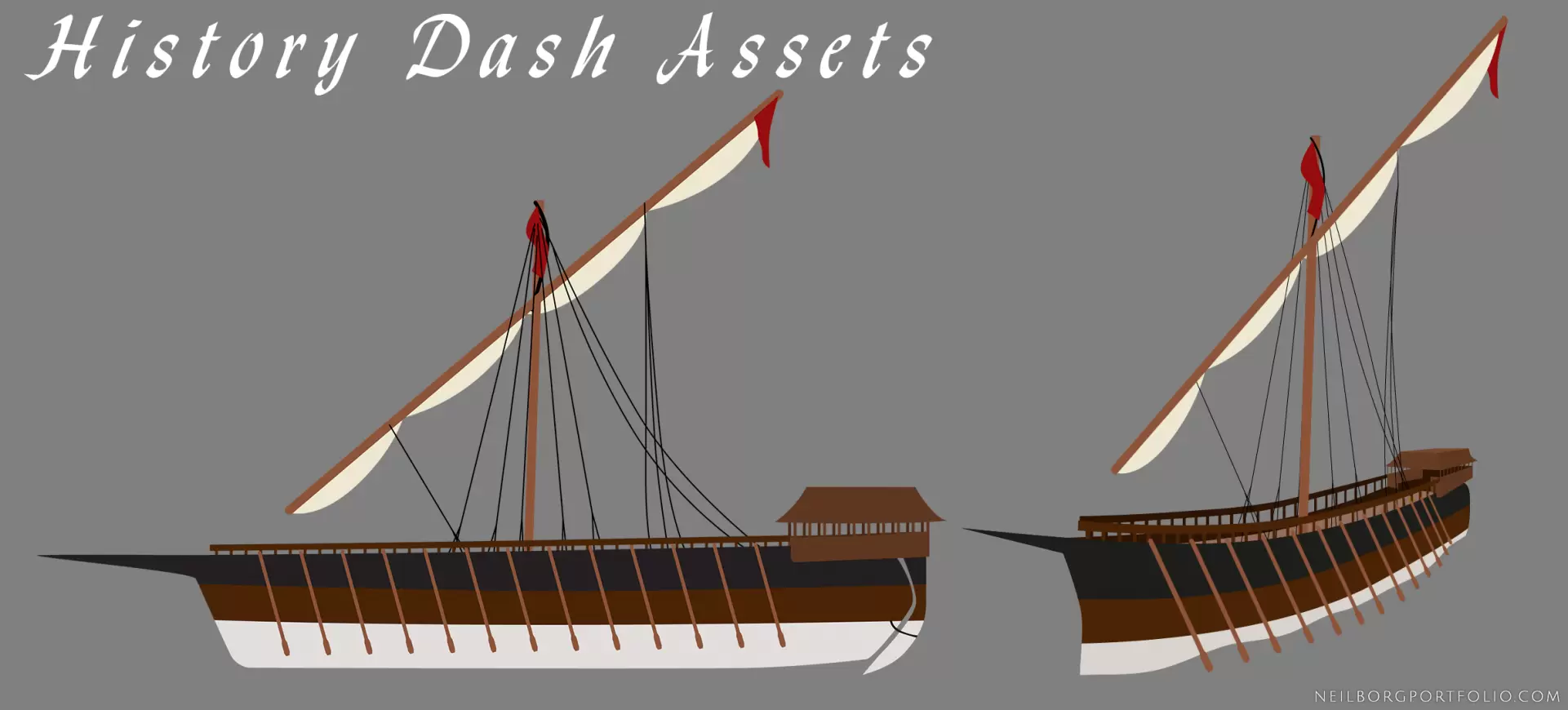 'History Dash' - Assets